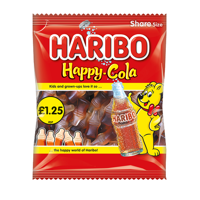 HARIBO Happy Cola Bag 140g