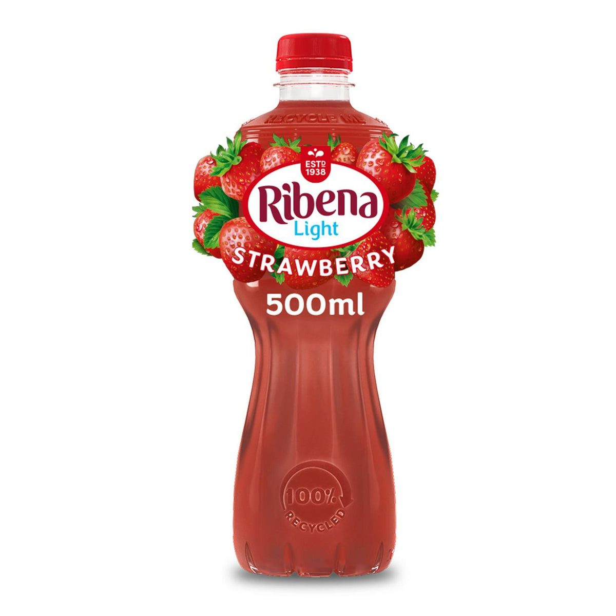 Ribena Strawberry Juice Drink No Added Sugar 500ml - Moo Local