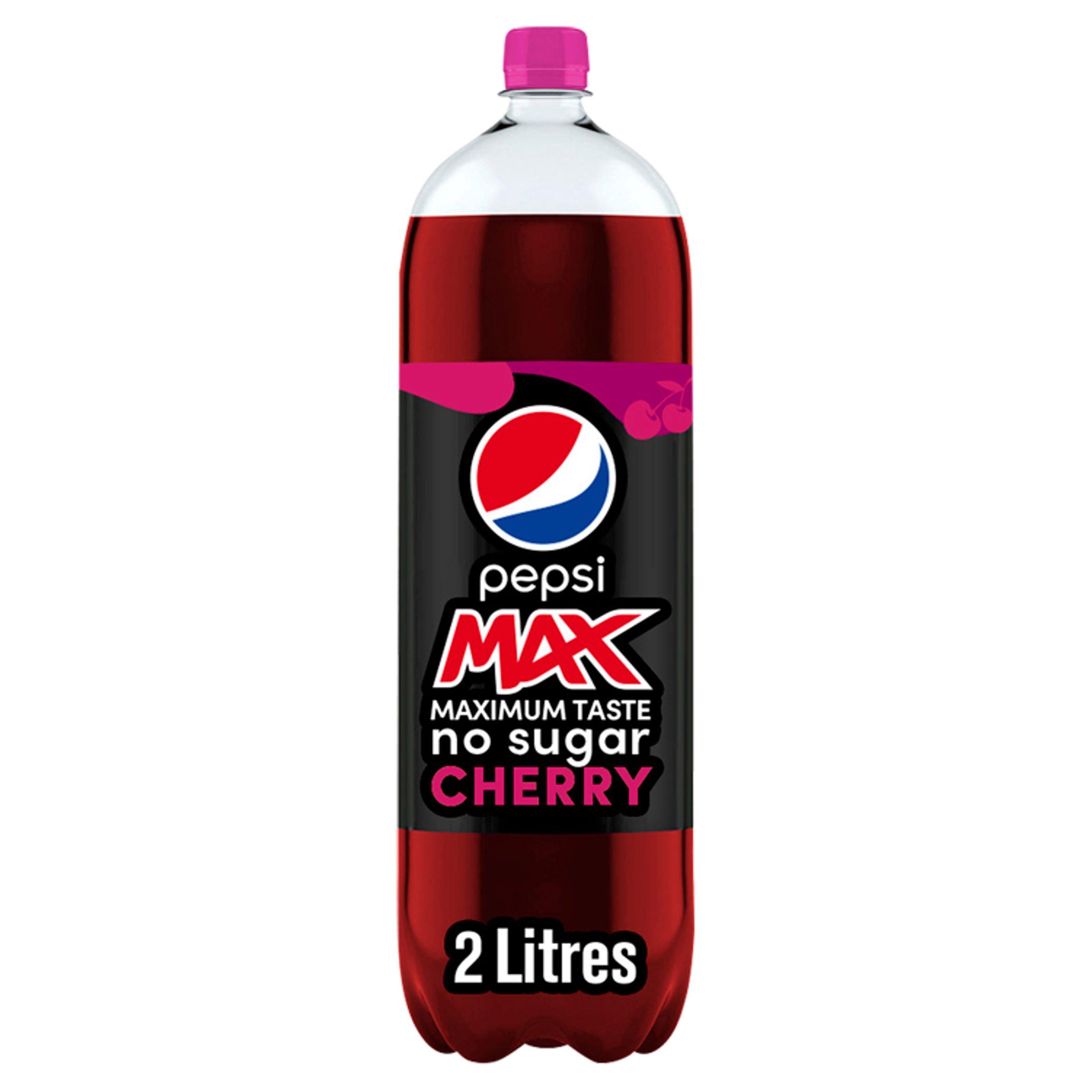 Pepsi Max Cherry 2 Litre Bottle - Moo Local