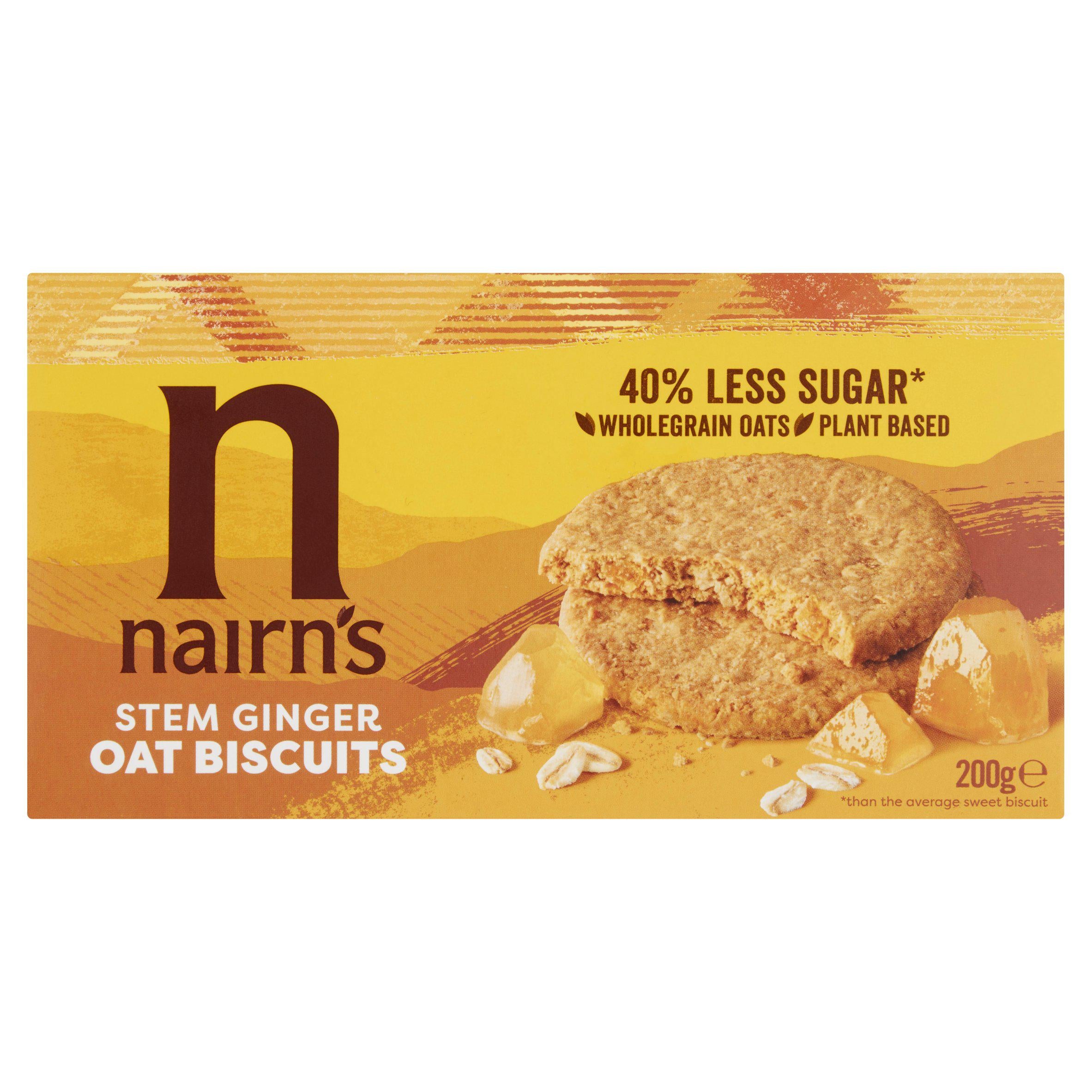 Nairn's Wheat Free, Ginger Biscuits 200g - Moo Local