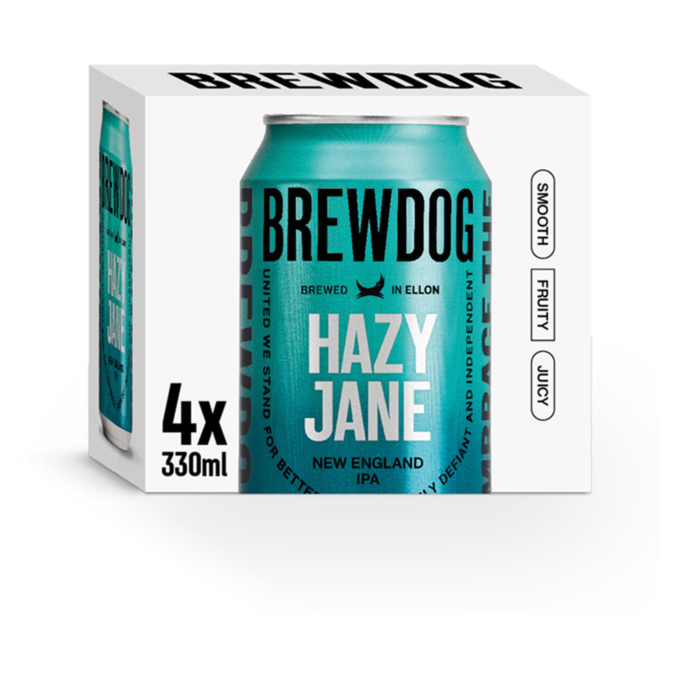 Brewdog Hazy Jane New England IPA 4x330ml - Moo Local