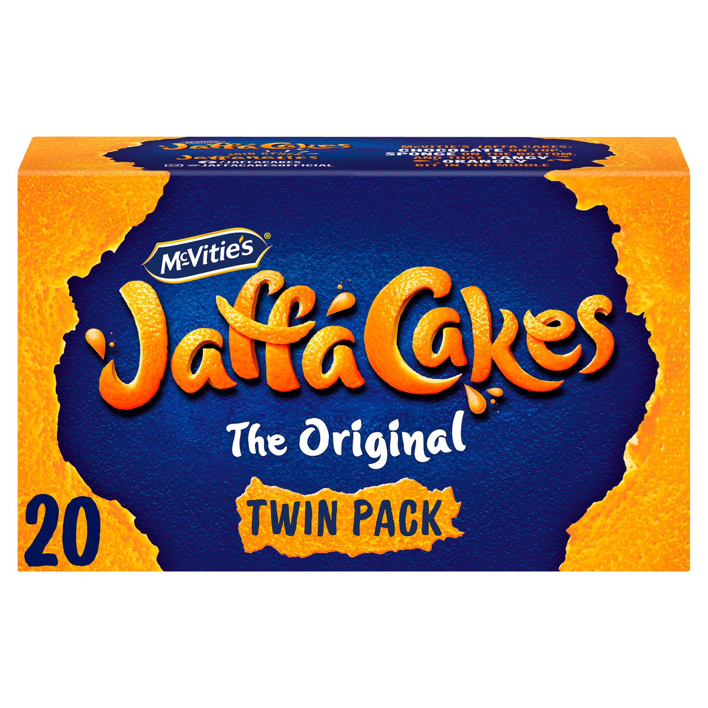 McVitie's Jaffa Cakes Original Twin Pack Biscuits 20x244g - Moo Local