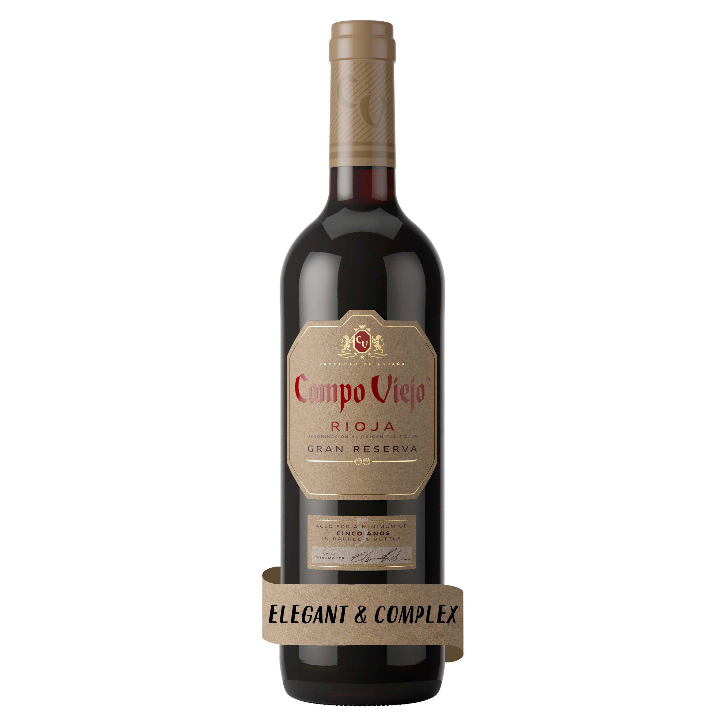 Campo Viejo Rioja Gran Reserva Red Wine 75cl - Moo Local