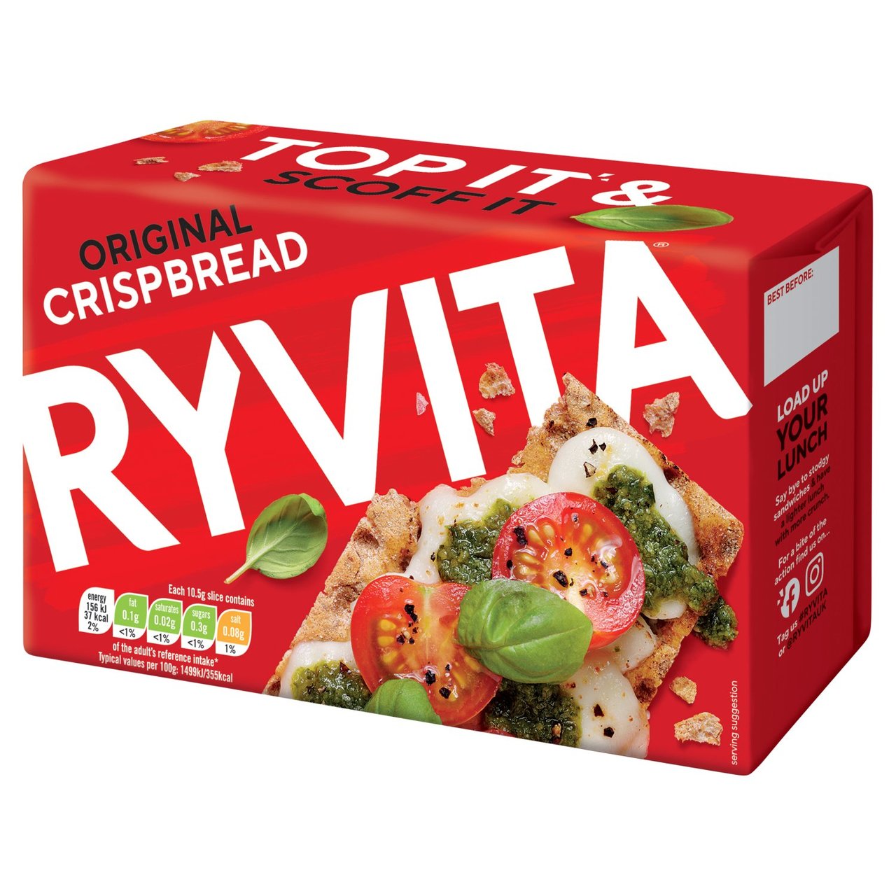 Ryvita Original Rye Crispbread 250g - Moo Local