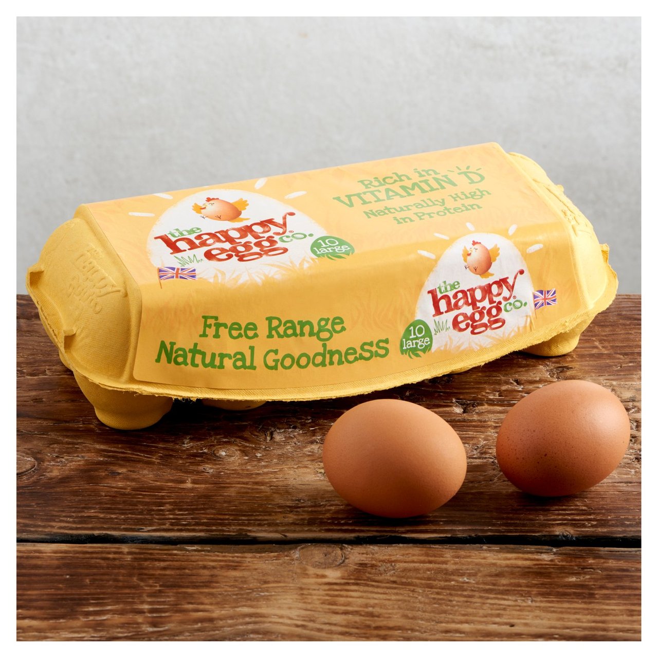 Happy Egg Large Free Range Eggs x10 - Moo Local