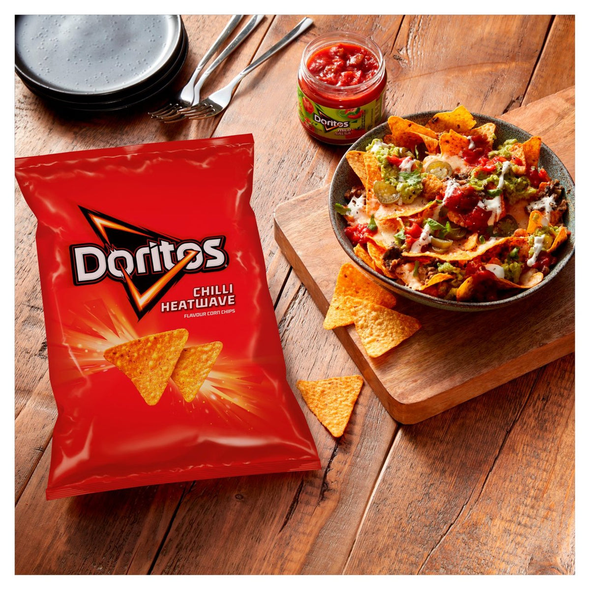 Doritos Chilli Heatwave Tortilla Sharing Crisps180g - Moo Local