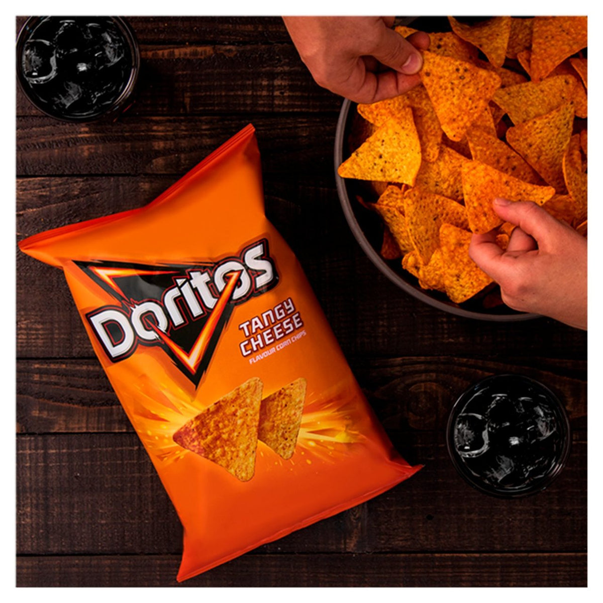 Doritos Tangy Cheese Sharing Tortilla Crisps 180g - Moo Local
