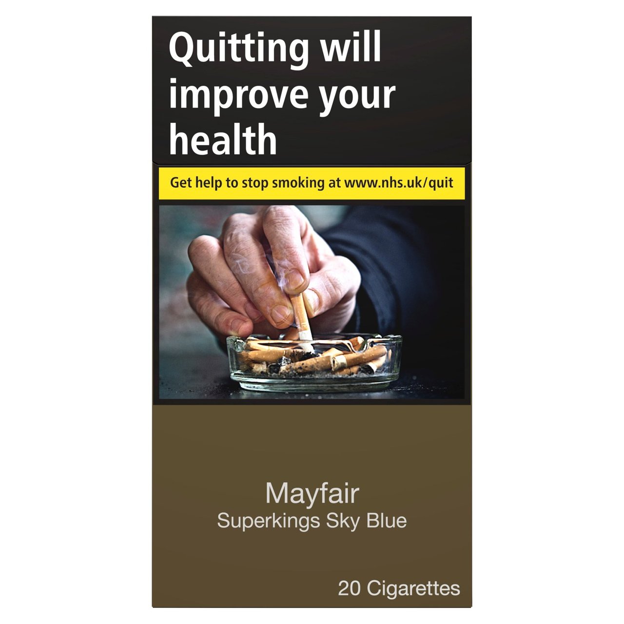 Mayfair Sky Blue Superkings Cigarettes x 20 - Moo Local