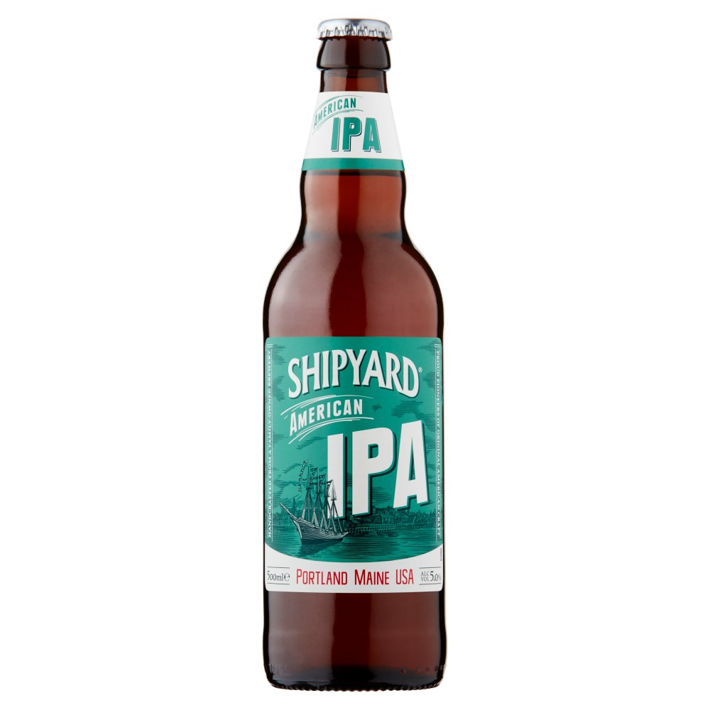 Shipyard American Pale Ale (IPA) 500ml - Moo Local