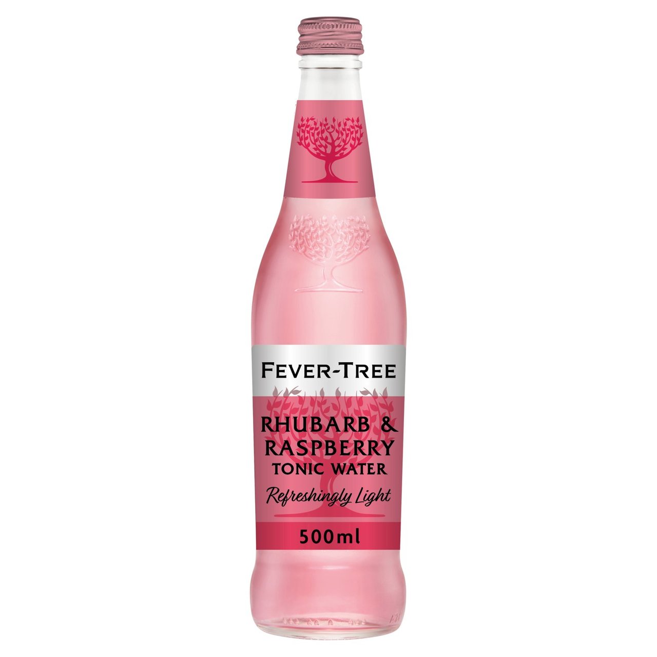 Fever-Tree Refreshingly Light Sweet Rhubarb & Raspberry Tonic Water 500ml - Moo Local
