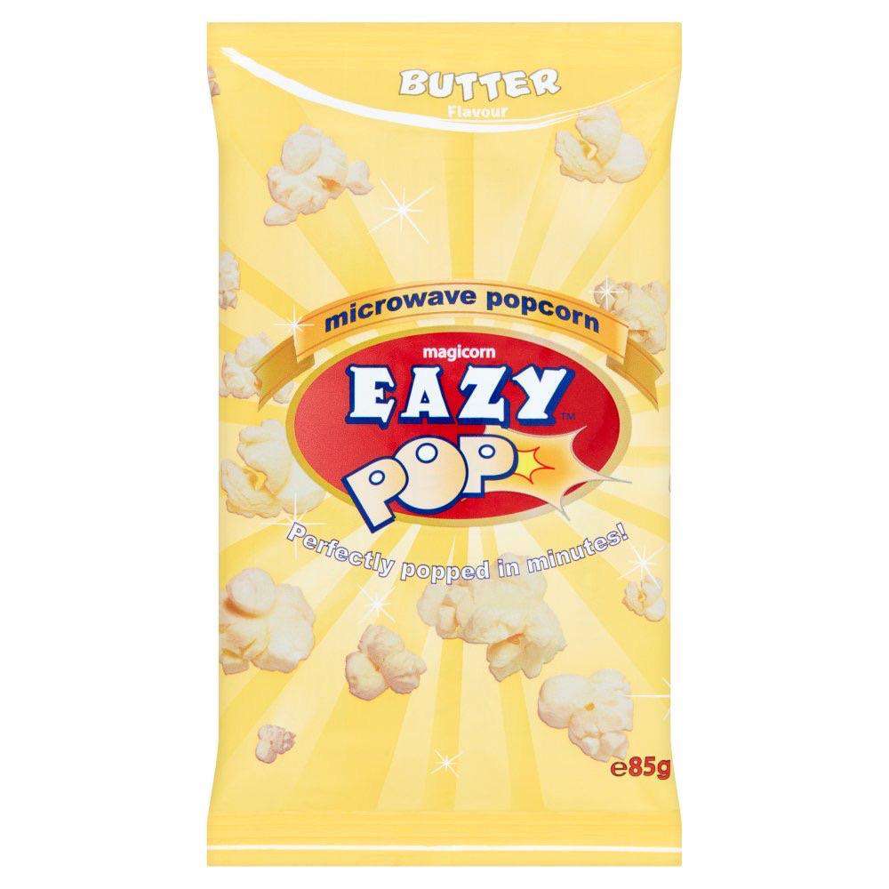 Eazy Pop Magicorn Microwave Popcorn Butter Flavour 85g (4745190473817)