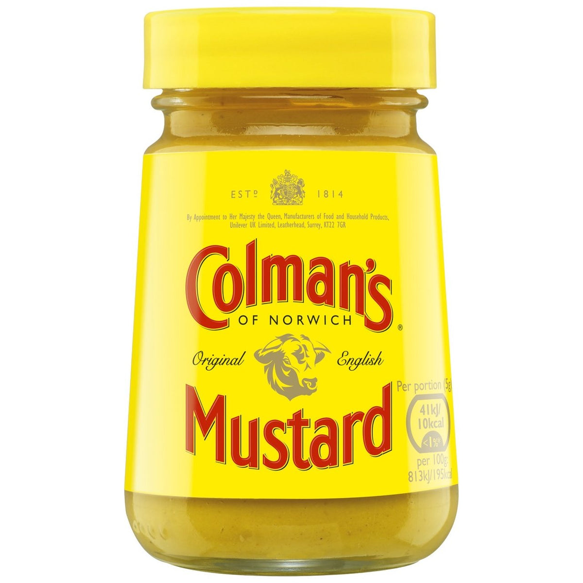 Colman's Original English Mustard 170G (6563279372377)