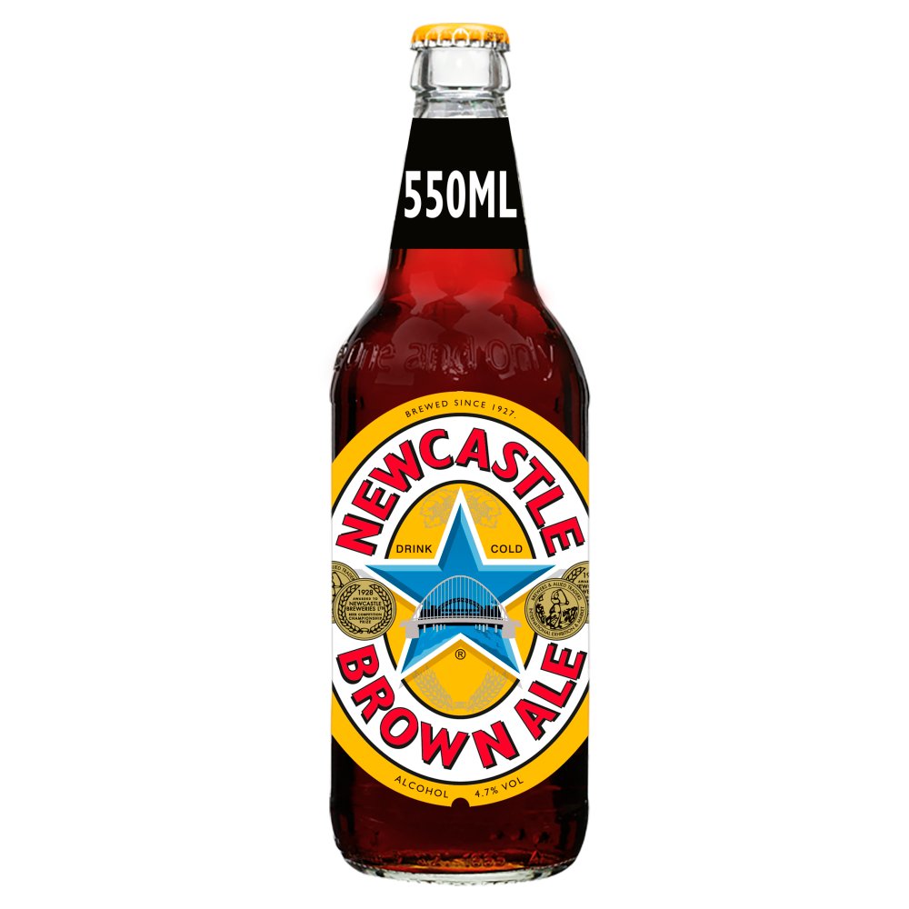 Newcastle Brown Ale Bottle 550ml (6680734859353)