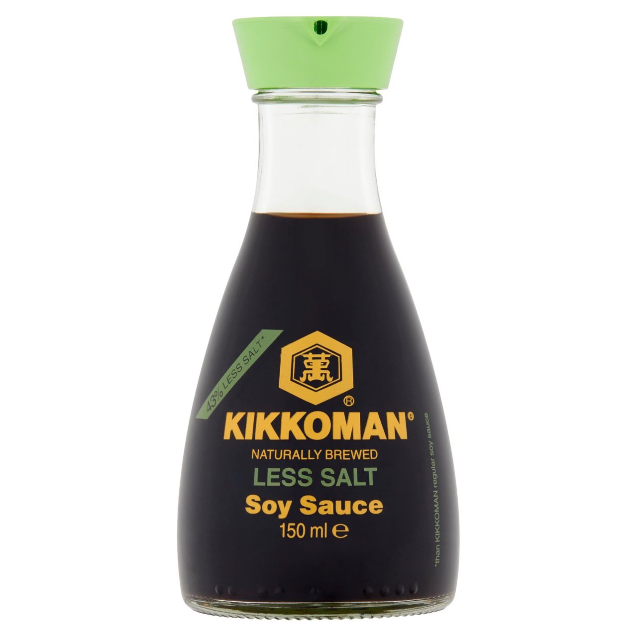 Kikkoman Soy Sauce Less Salt 150ml (6573468090457)