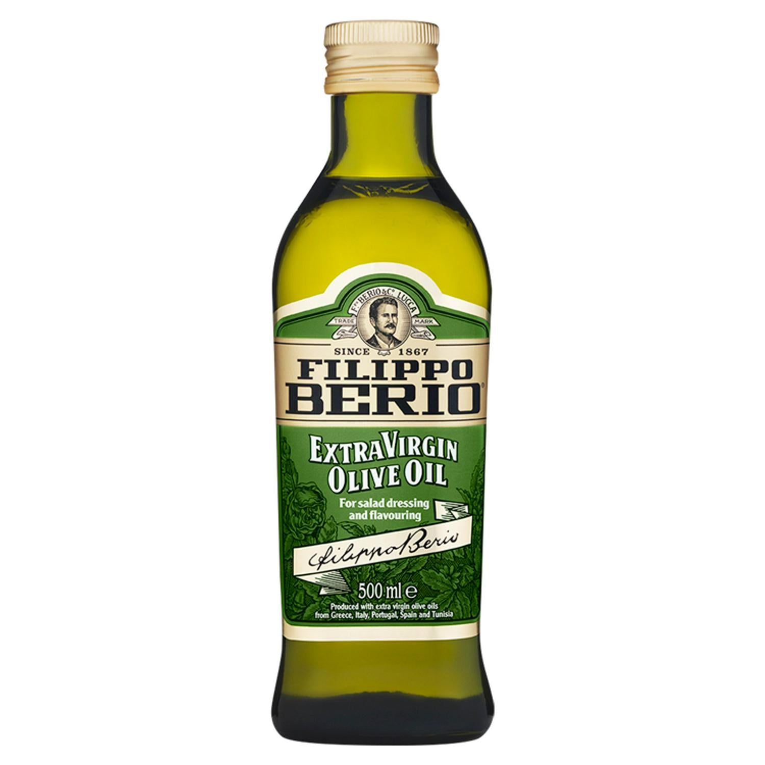 Filippo Berio Olive Oil, Extra Virgin 500ml (6575979855961)