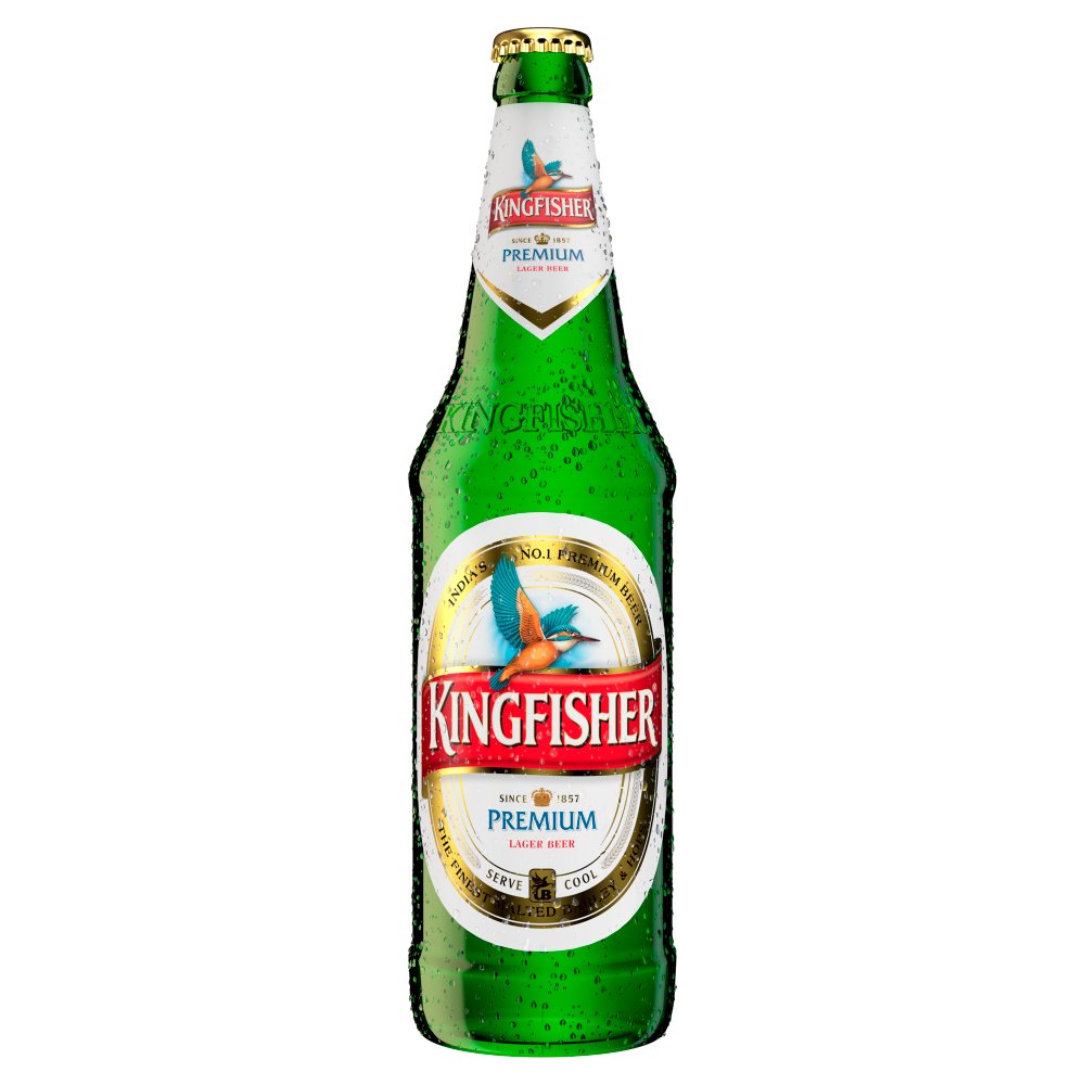 Kingfisher Premium Lager Beer 650ml (6682586841177)