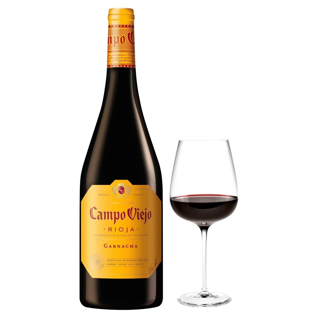 Campo Viejo Rioja Garnacha Red Wine 75cl - Moo Local