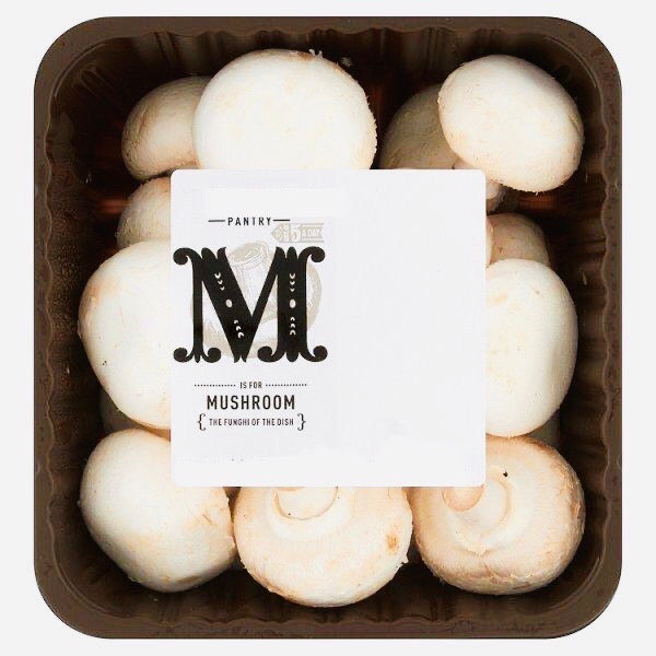 White Mushrooms 400g (4672268566617) (6602405937241)