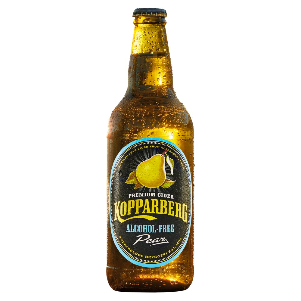 Kopparberg Pear Alcohol Free Cider 500ml (6675352256601)