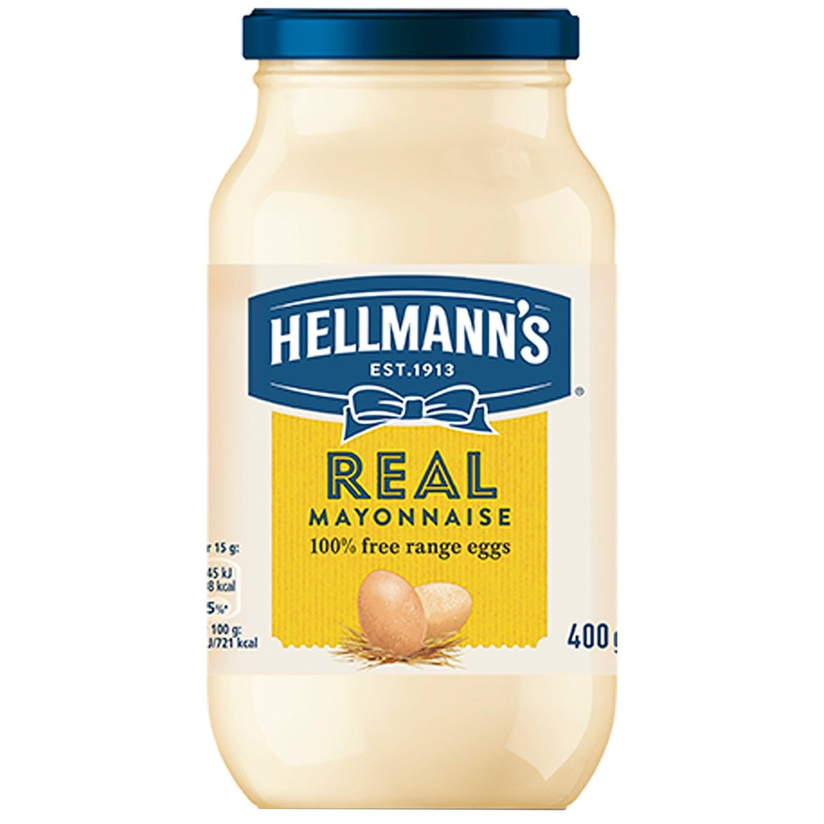 Hellmann's Real Mayonnaise Jar 400G (6568204271705)