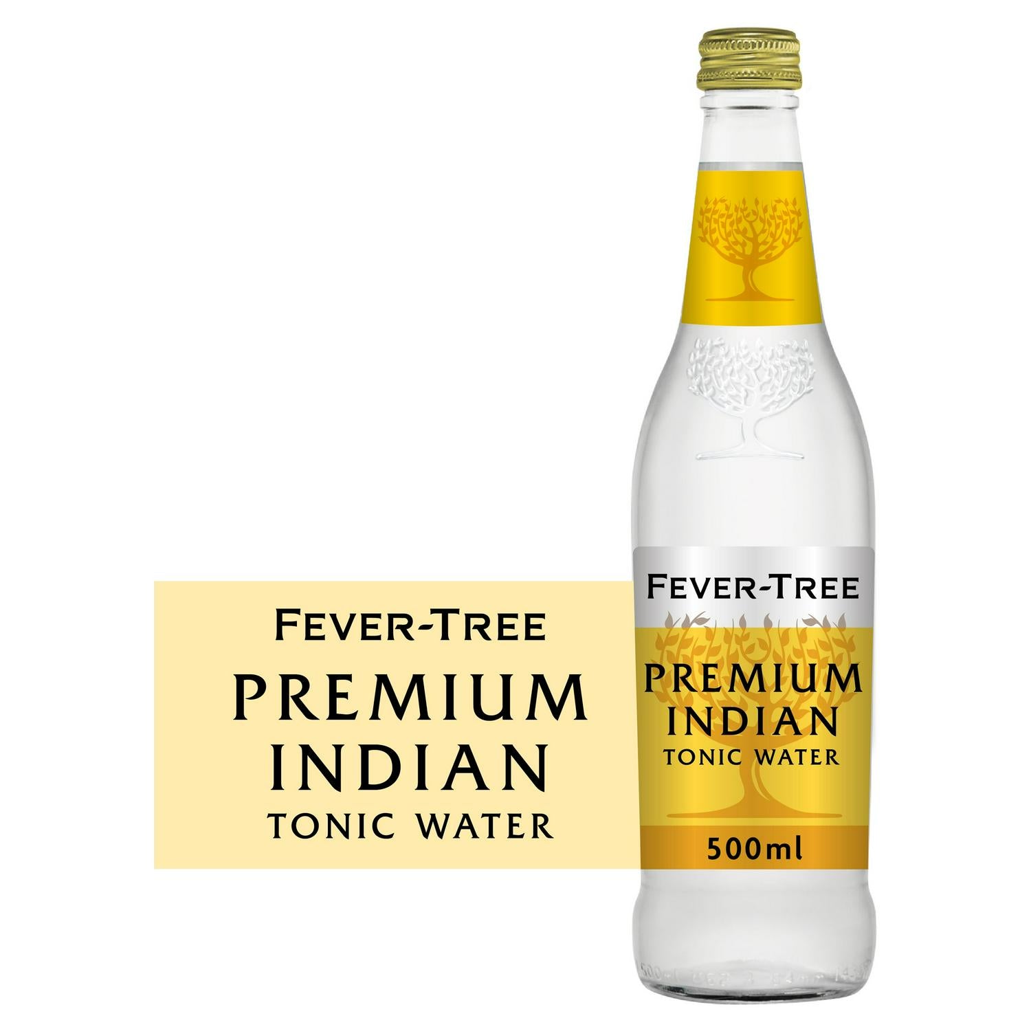 Fever Tree Indian Tonic Water 500ml (Sugar levy applied) - Moo Local