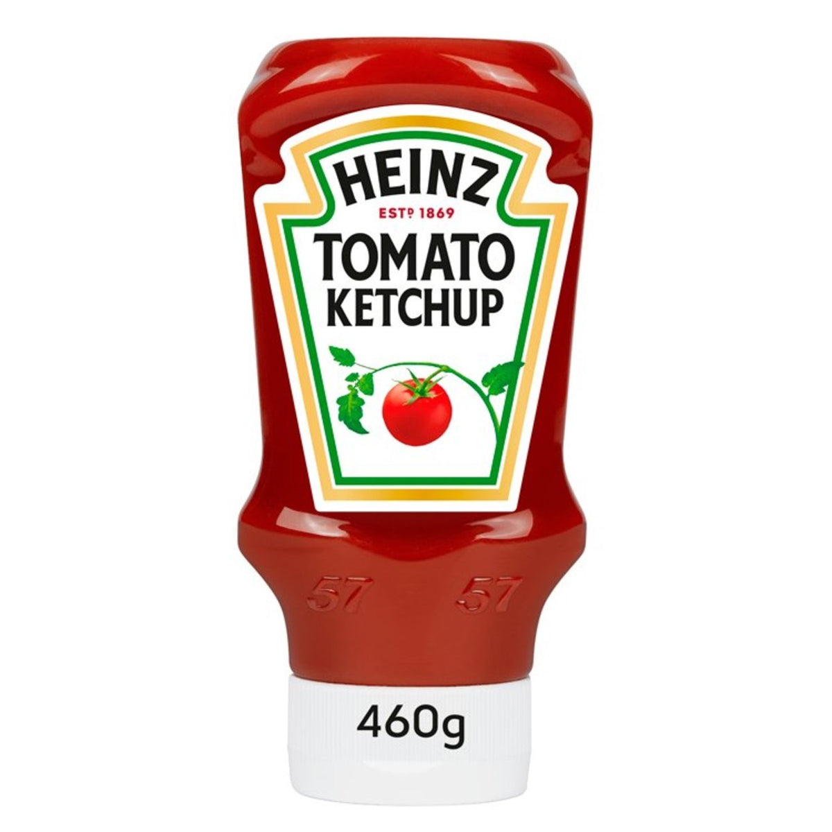 Heinz Top Down Squeezy Tomato Ketchup Sauce 460G (6564117250137)