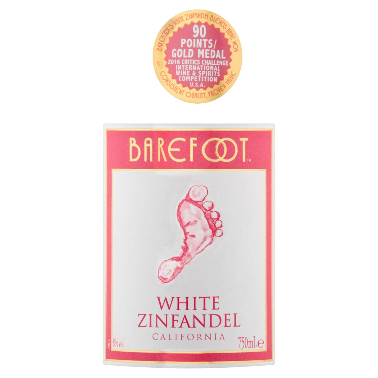 Barefoot White Zinfandel 75cl (6955944149081)