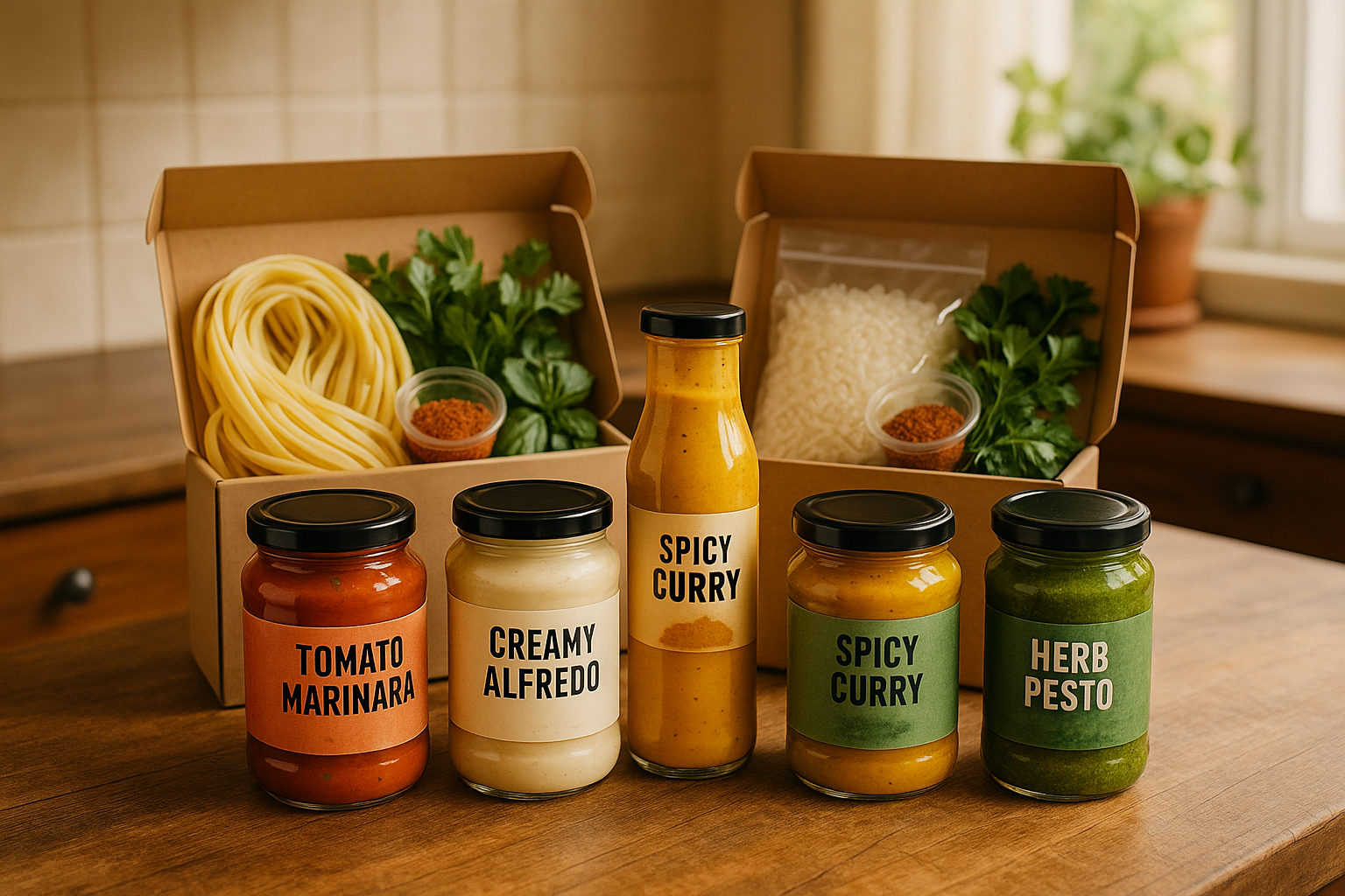 Cooking Sauces & Meal Kits