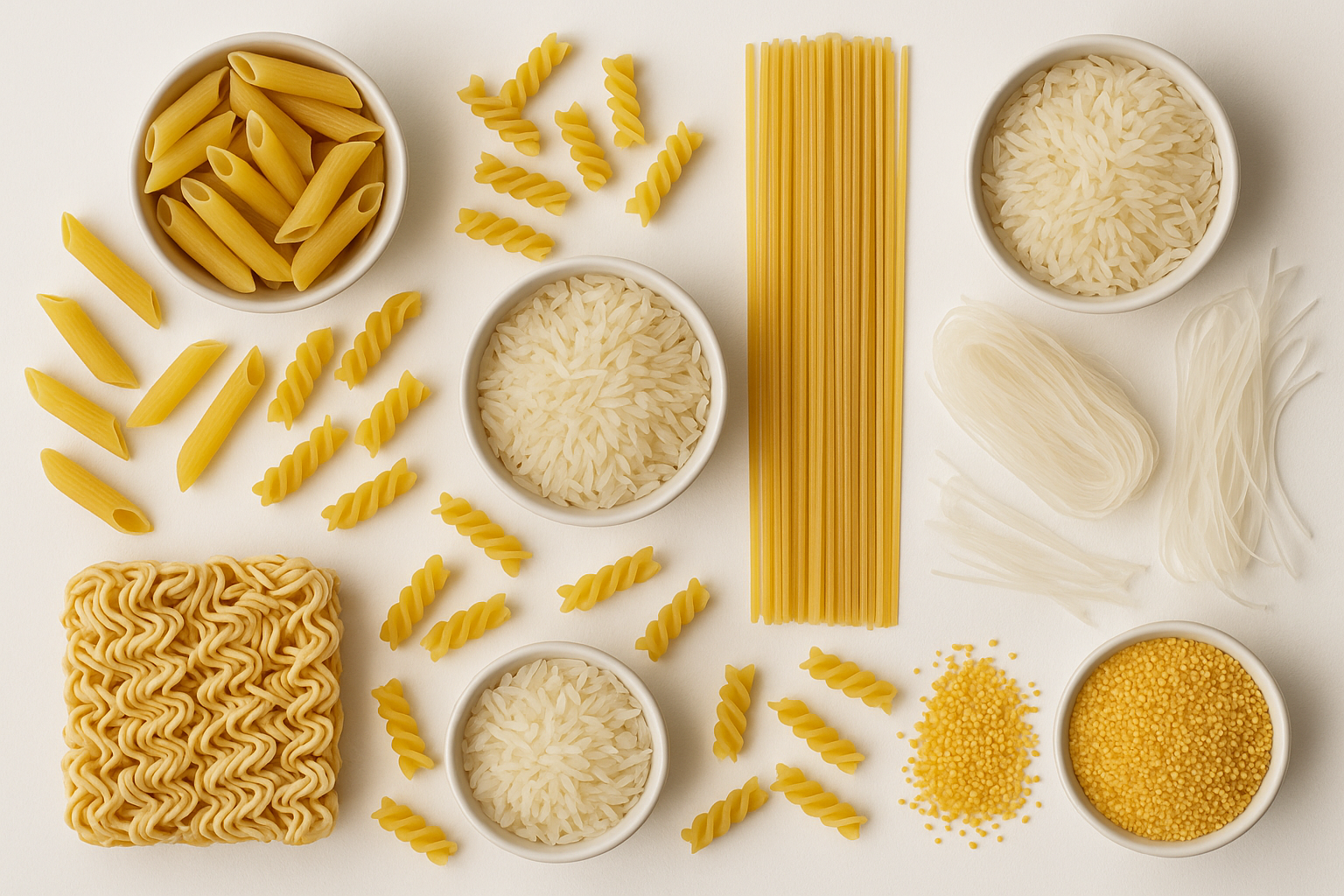 Dried Pasta, Rice, Noodles & Cous Cous