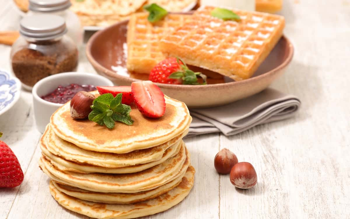 Crumpets, Waffles & Pancakes