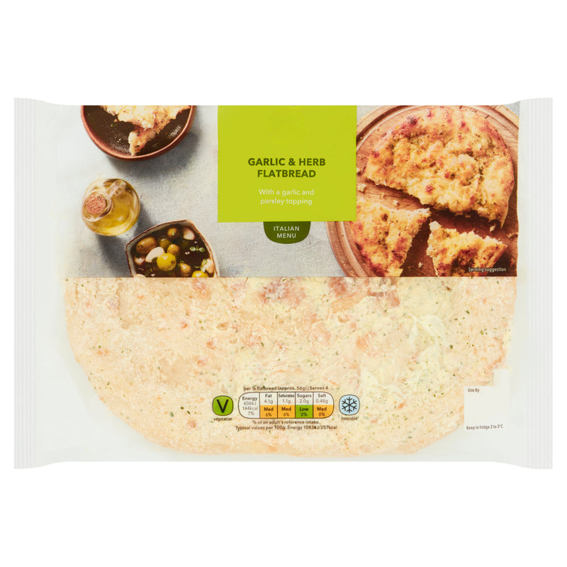 Garlic Flatbread 210g