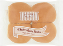 Soft White Rolls x4 [Retailer's Own Brand]