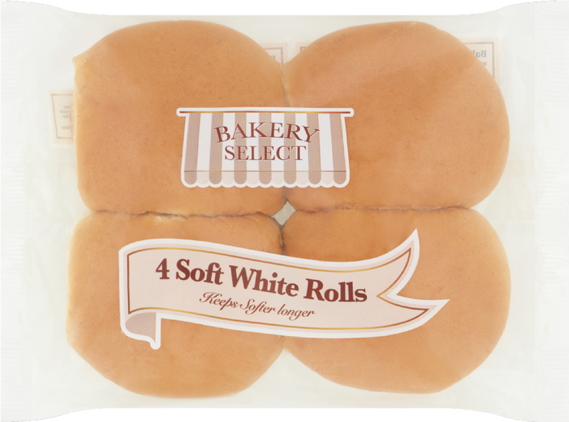 Soft White Rolls x4 [Retailer's Own Brand]