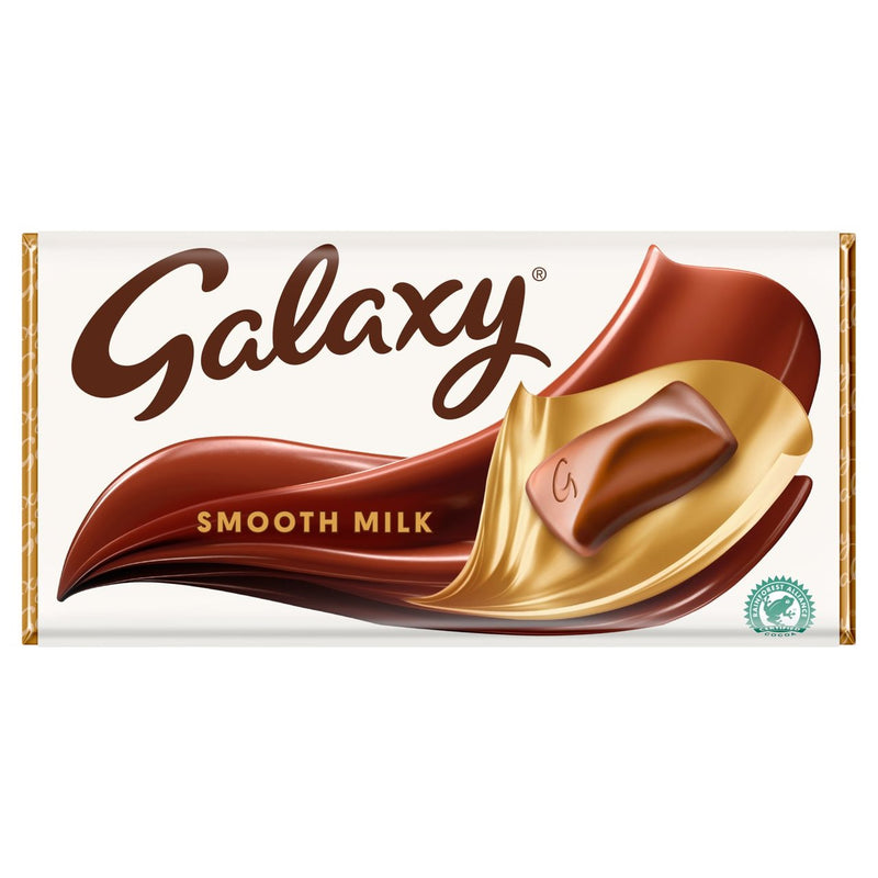 Galaxy Smooth Milk Chocolate Block Bar Vegetarian 100g