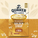 Quaker Oat So Simple Golden Syrup Porridge Sachets 10x36g