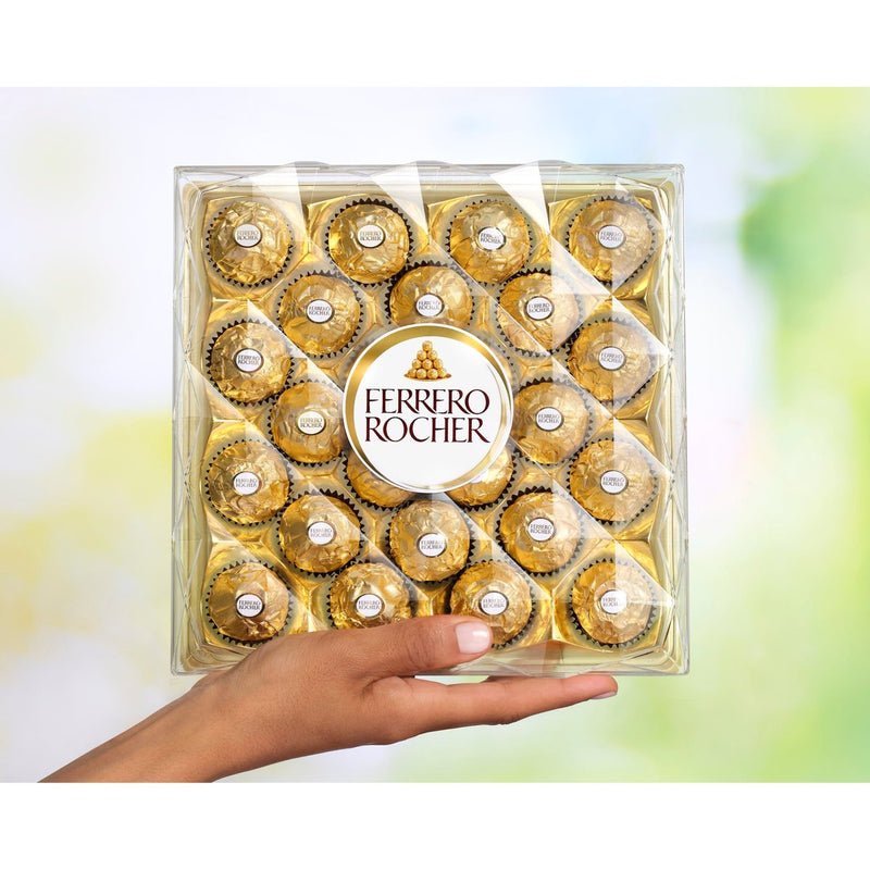 Ferrero Rocher Chocolate Pralines Gift Box 24 Pieces 300g - Moo Local