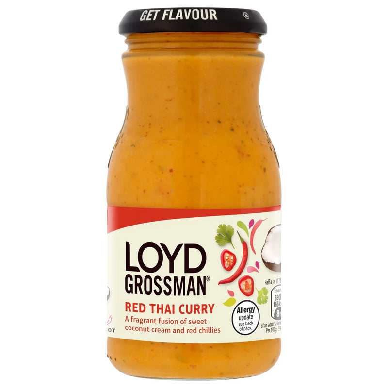 Loyd Grossman Thai Red Curry Sauce 350g