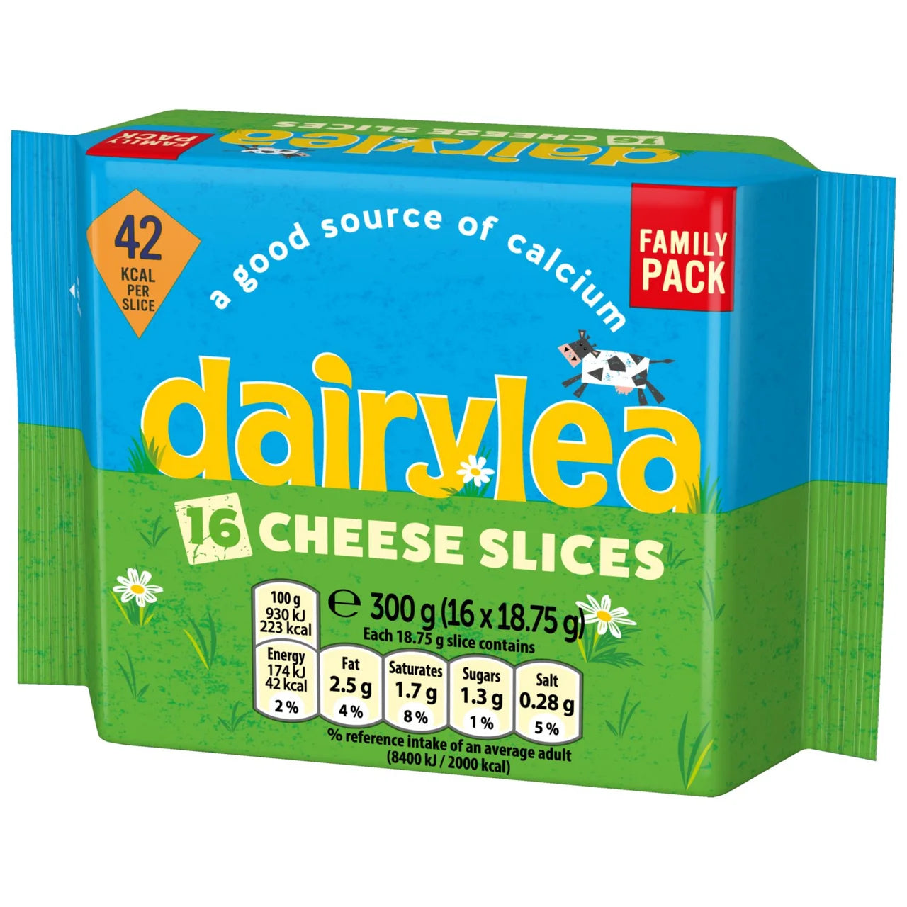 Dairylea Cheese Slices Family Pack 16 x 18.75g