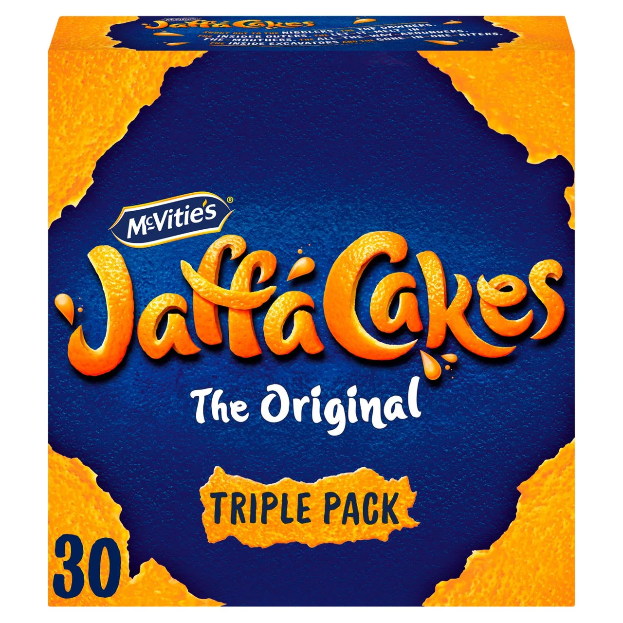 McVitie's Jaffa Cakes Original Triple Pack Biscuits x30