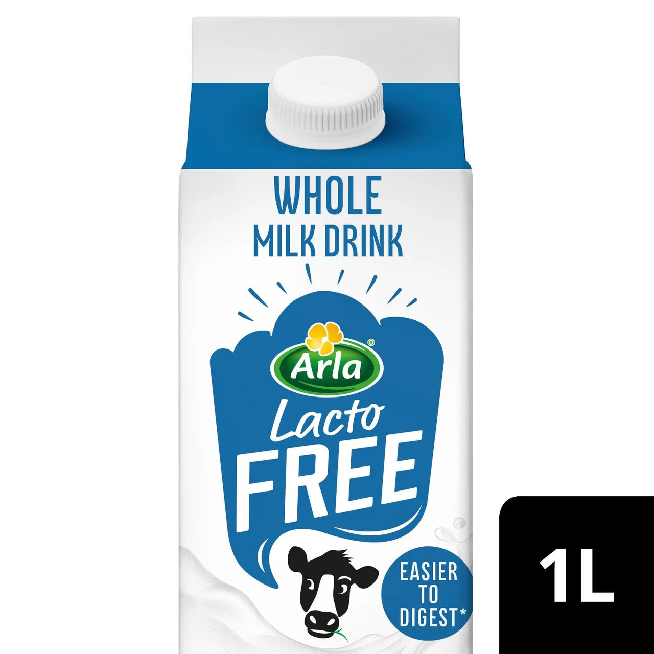 Arla Lactofree Fresh Whole Milk Drink 1 Litre