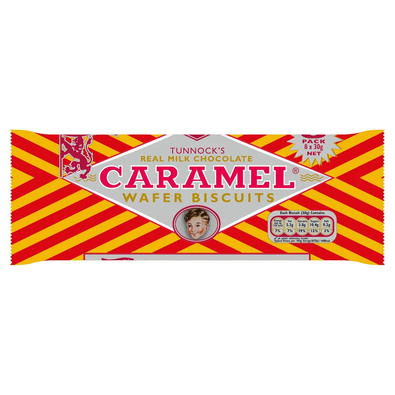 Tunnock's Caramel Wafers x8