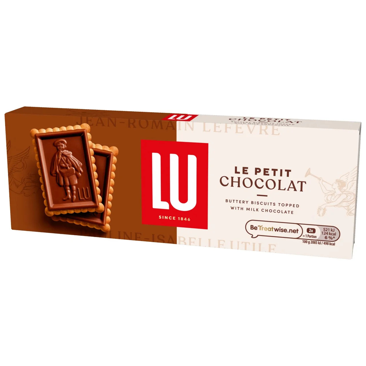 Lu Le Petit Chocolat Chocolate Topped Biscuits 100g