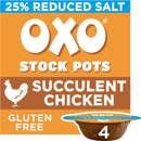 Oxo Reduced Salt Chicken with Bay and Parsley Stock Pots x4