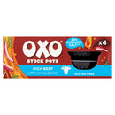 Oxo Reduced Salt Beef with Onion & Rosemary Stock Pots x4