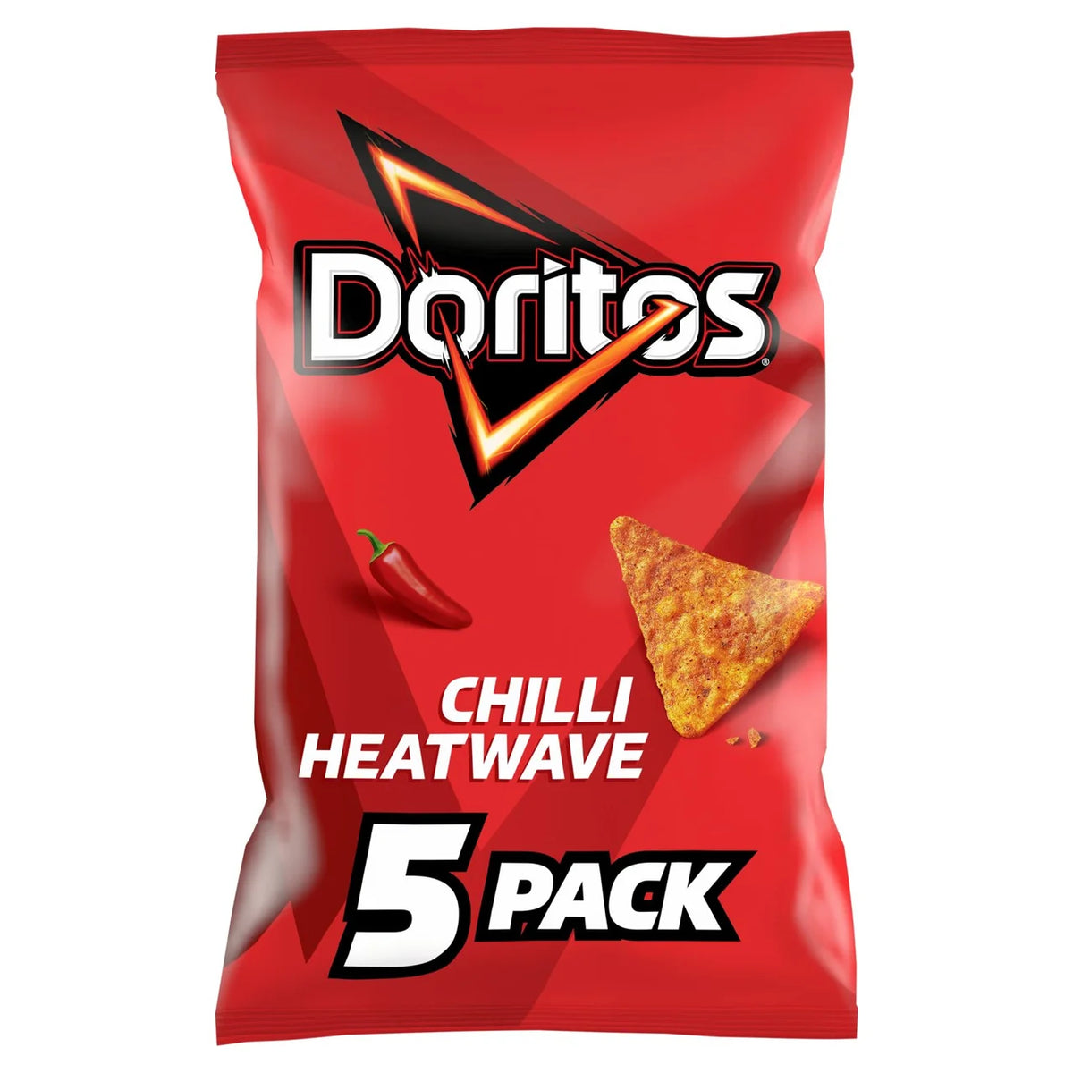 Doritos Chilli Heatwave Multipack Tortilla Crisps 5x30g