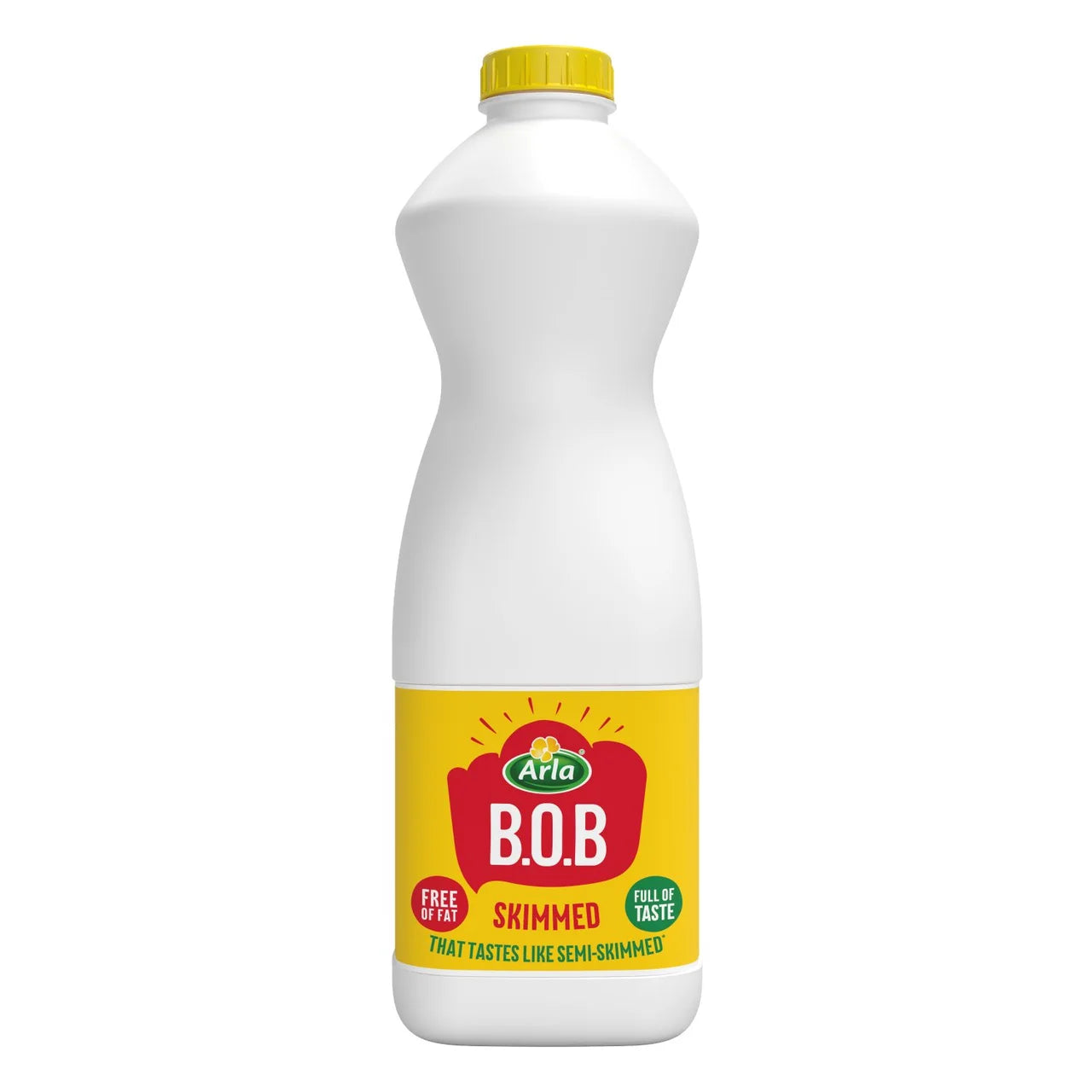 Arla BOB Skimmed Milk Tastes like Semi Skimmed 1 Litre