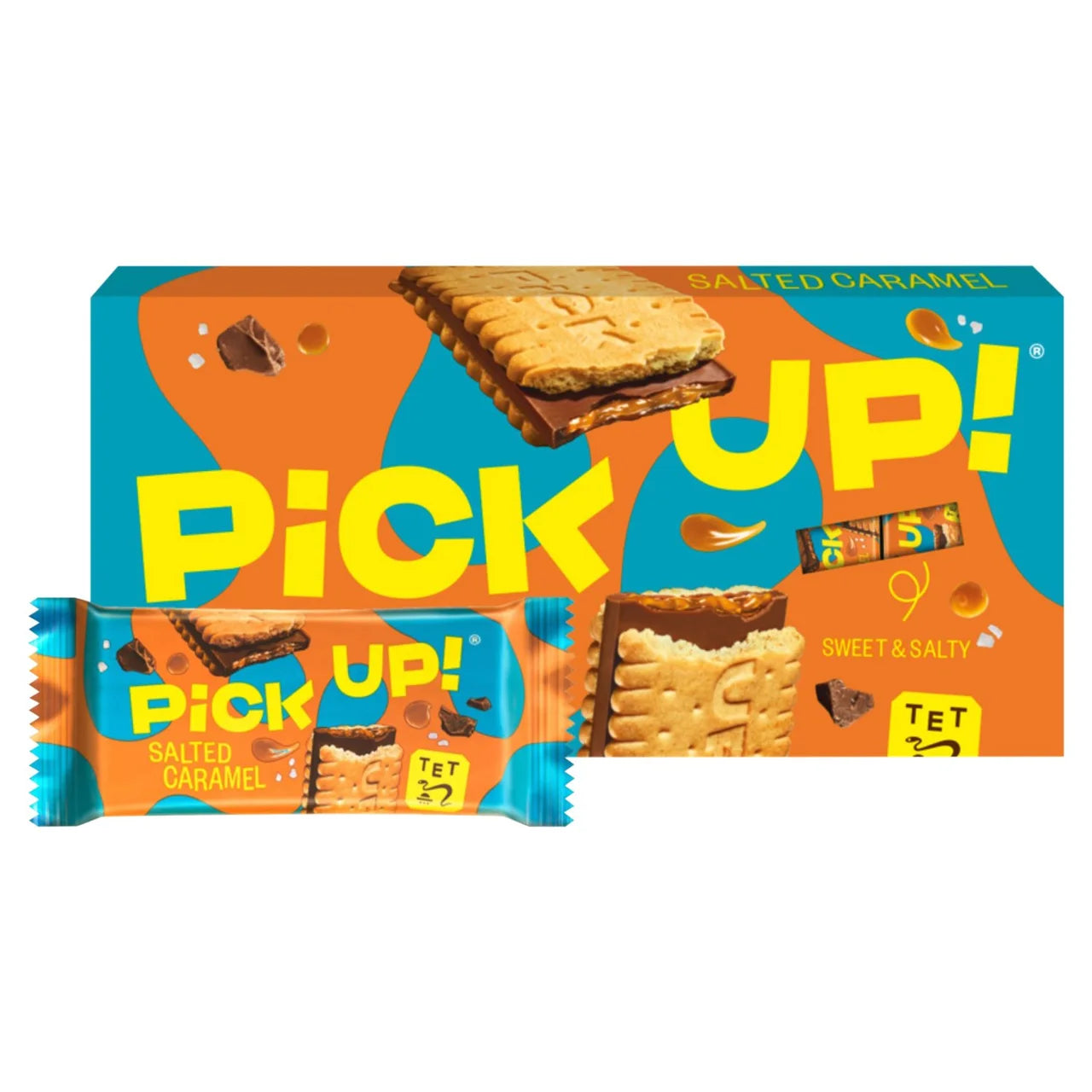 Bahlsen Pick Up! Salted Caramel Biscuit Bars 5x28g