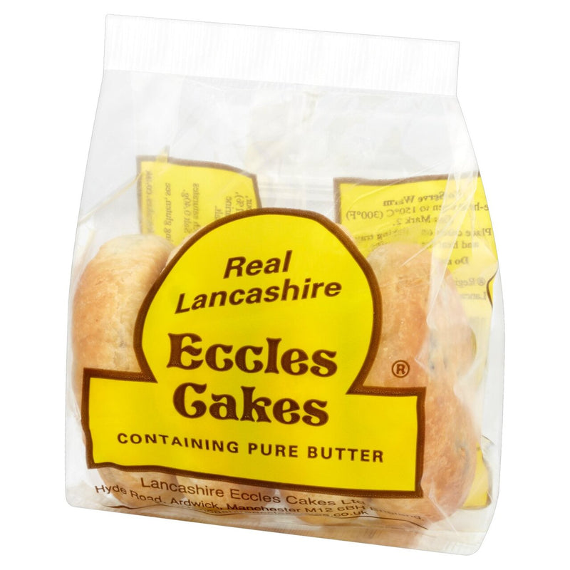 Real Lancashire Eccles Cakes x4