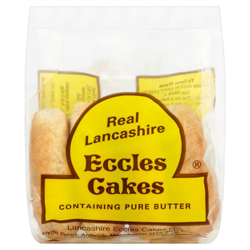 Real Lancashire Eccles Cakes x4