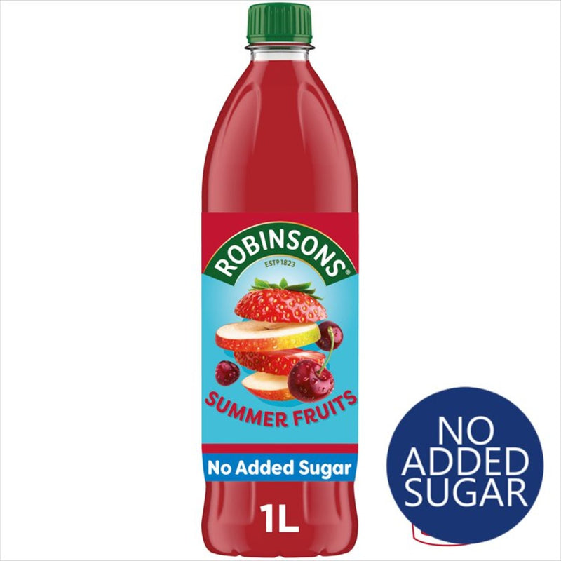 Robinsons Summer fruits Squash No Added Sugar 1 Litre - Moo Local